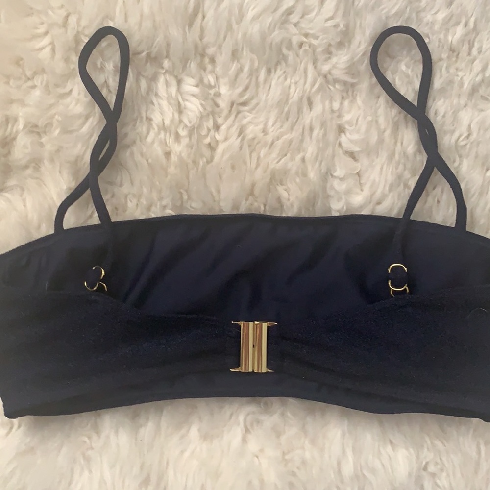 Nookie Lurex Bandeau Swim Top - Picture 4 of 6